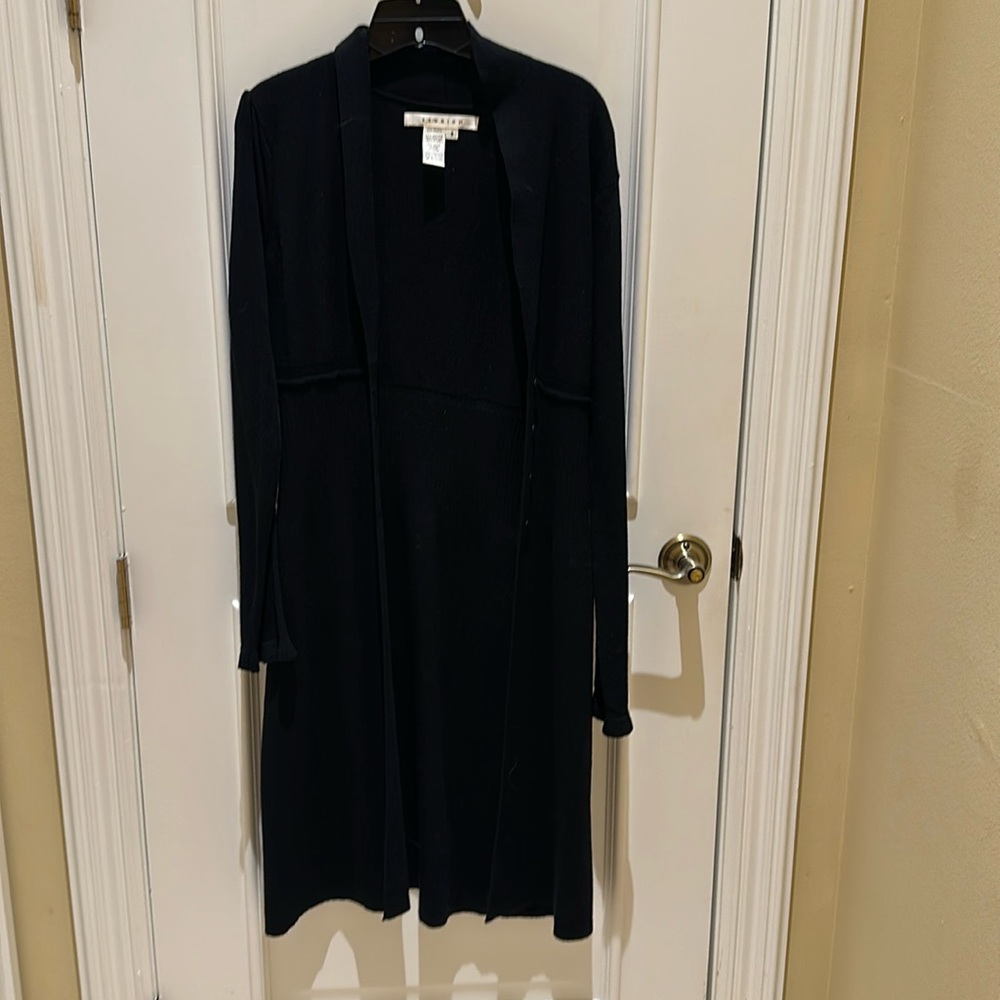 Studio M, black duster